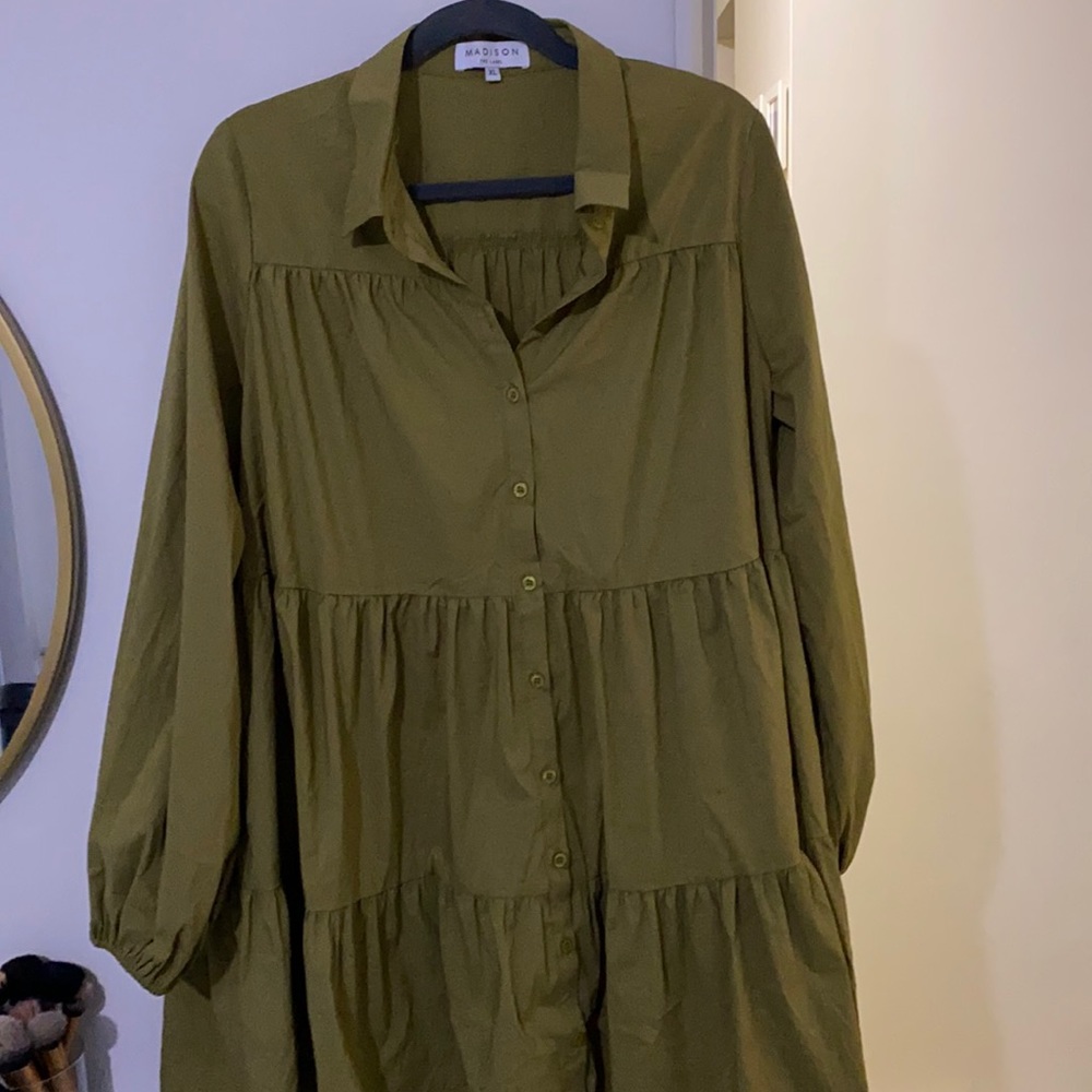 Madison The Label Green Dress